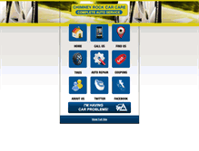 Tablet Screenshot of chimneyrockcarcare.com